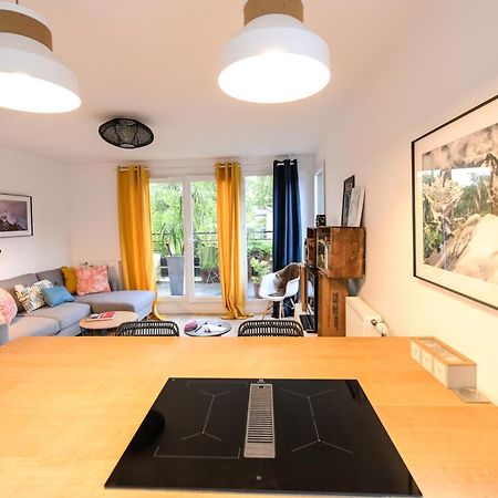 L'Olympique: Appartement Cosy, Vue Canal Grande Terrasse Et Parking Vaires-sur-Marne Экстерьер фото