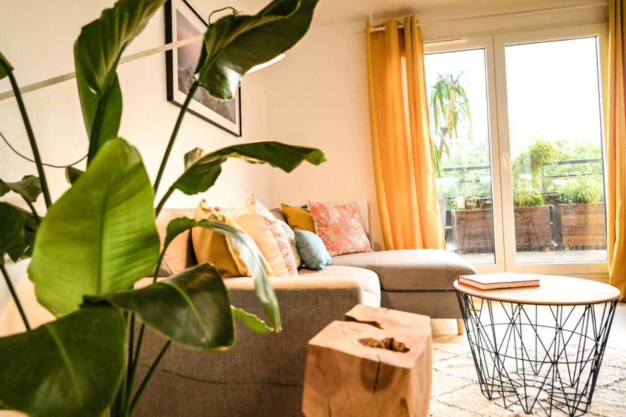 L'Olympique: Appartement Cosy, Vue Canal Grande Terrasse Et Parking Vaires-sur-Marne Экстерьер фото