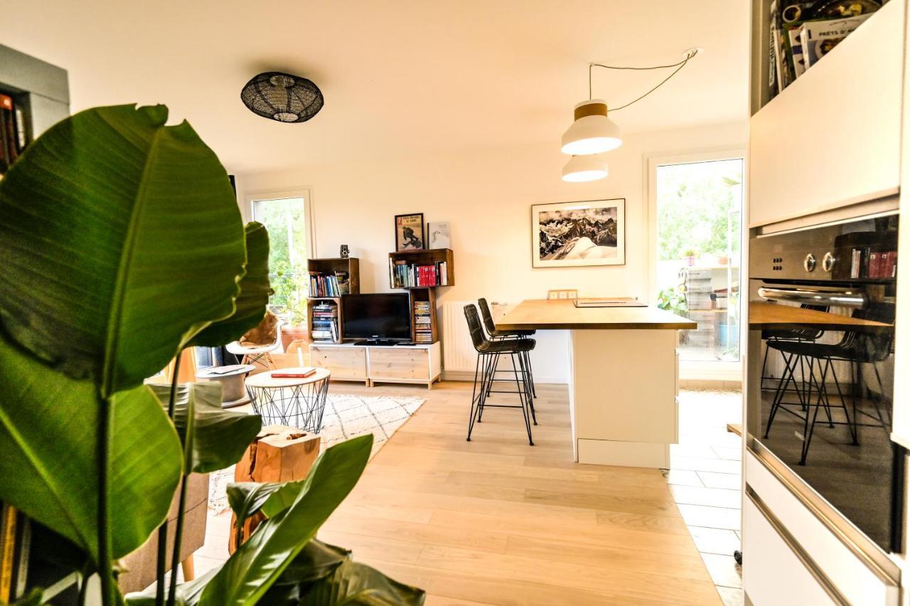 L'Olympique: Appartement Cosy, Vue Canal Grande Terrasse Et Parking Vaires-sur-Marne Экстерьер фото
