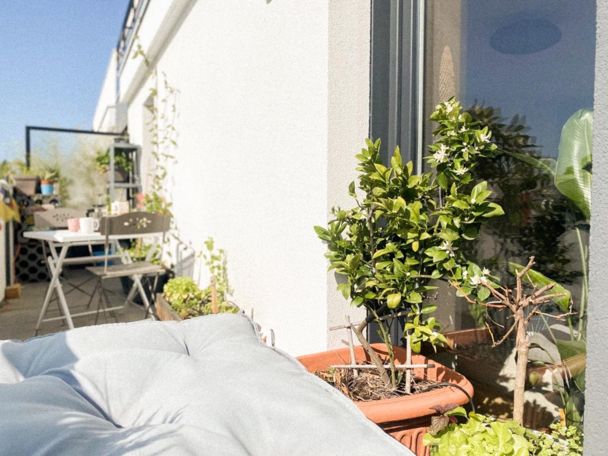 L'Olympique: Appartement Cosy, Vue Canal Grande Terrasse Et Parking Vaires-sur-Marne Экстерьер фото